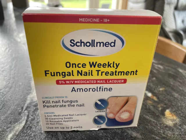 Scholl Med Once Weekly Fungal Nail Treatment EXPIRY - 12/24