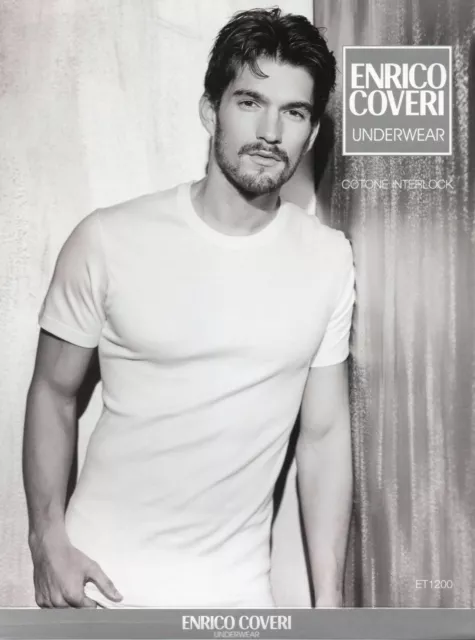 Set Da 3 Maglie Uomo Enrico Coveri Caldo Cotone Girocollo  Art.1200