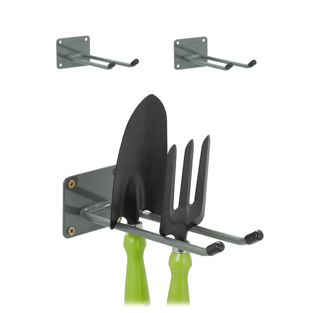 Besenstiel Halterung Wandhaken Gerätehalter Leiter Halter Besenhalter Wandhalterung Geräte 4er Set Besenhalterung Wand