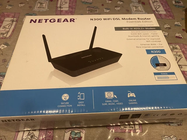 NETGEAR modem router wifi