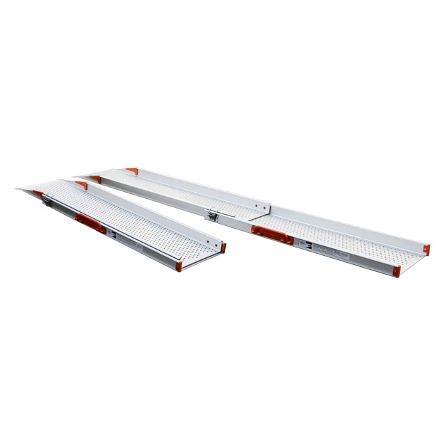 Rampa rampa telescópica rampa extra ancha rampa para silla de ruedas eléctrica E Rolli