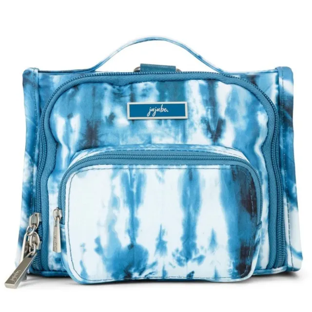 JuJuBe Mini BFF Simply Shibori Backpack Crossbody Bag Convertible Blue Tie Dye