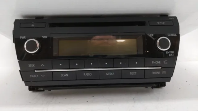 2014-2016 Toyota Corolla Am Fm Cd Player Radio Receiver HTGF8