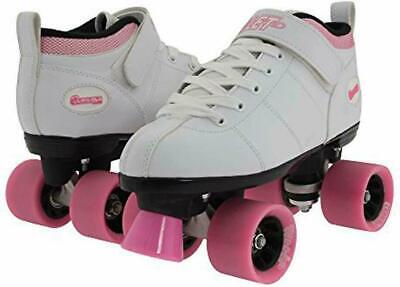 Chicago Balle Femmes Vitesse Roller Skate – Blanc Taille 2