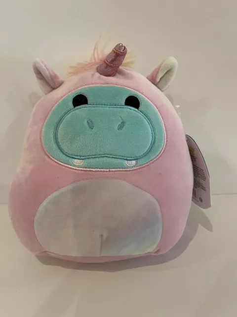 Hank the Hippo 7.5” Squishmallow Costume Squad  Brand New With Tag