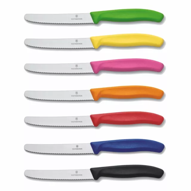 6 x Victorinox Frühstücksmesser Brötchenmesser Universalmesser 11cm Besteck