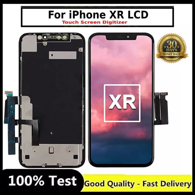 For iPhone XR LCD Touch Screen Display Digitizer Replacement Assembly Quality 3D