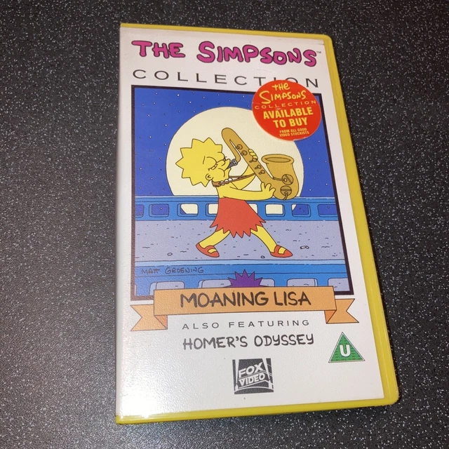 THE SIMPSONS MOANING Lisa - VHS - vintage £4.99 - PicClick UK