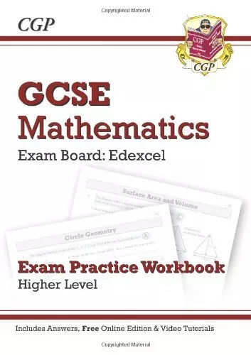 GCSE Maths Edexcel Exam Practice Workbook with Answers & Online Edn: Higher By