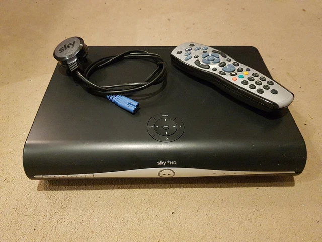 Sky HD+ Box with handset remote and power lead (seller ref -2)