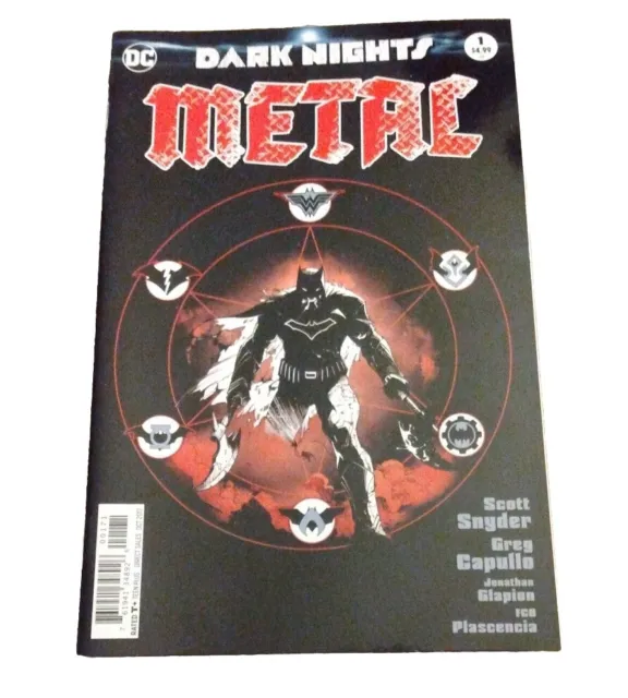 Dark Nights Metal # 1 Capullo Midnight Release Dc Comics  2017
