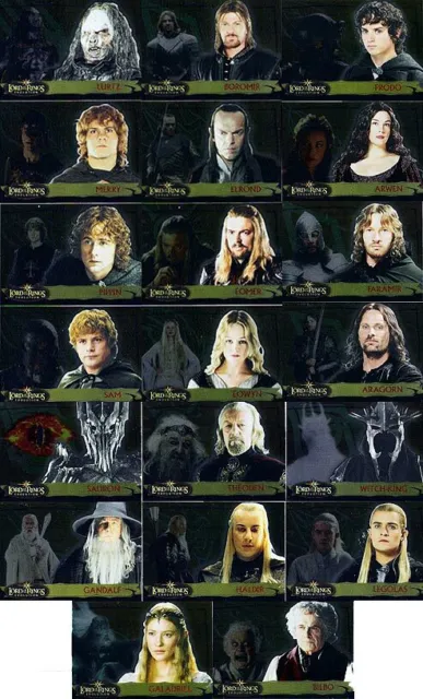 Lord Of The Rings Evolution Character Level A Set (20)