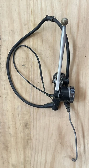 Honda Hondamatic CB750A Caliper & Brake Line