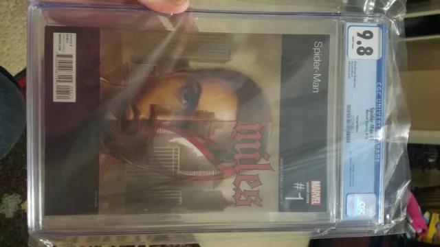 SPIDER-MAN #1 CGC 9.8 Miles Morales Adi Granov NAS Hip Hop Variant (Not CBCS)