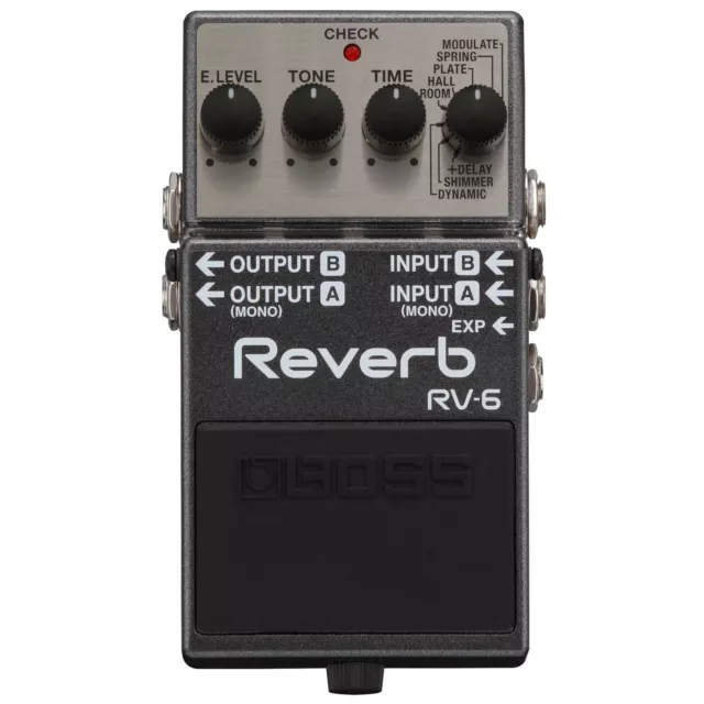 Boss RV-6 Reverb - Effektgerät für Gitarren