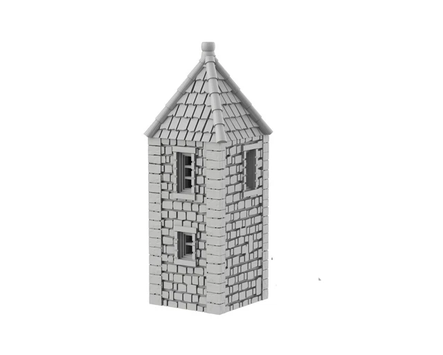 HOUGOUMONT HOUSE - 3D PRINTED Décor Wargame Terrain