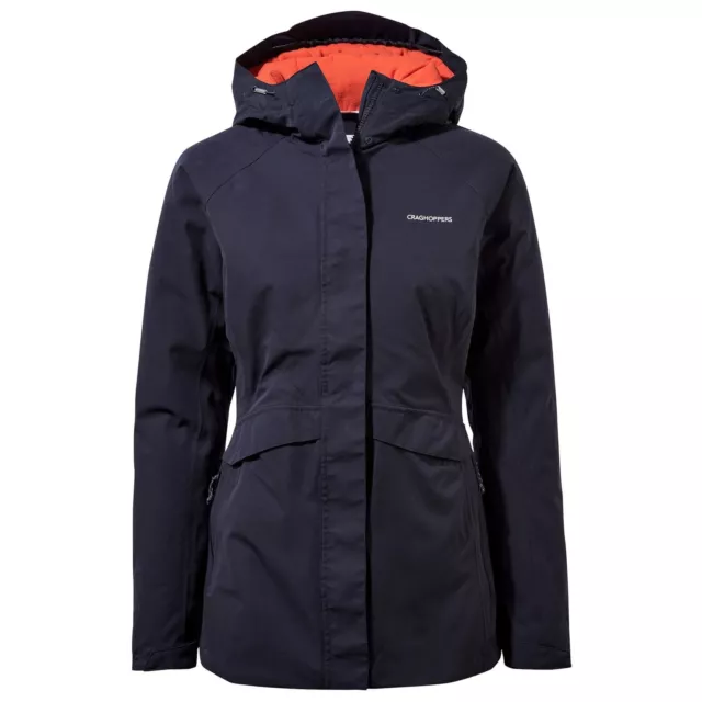 Craghoppers Womens Caldbeck Thermic Waterproof Insulated Jacket - Blue Navy