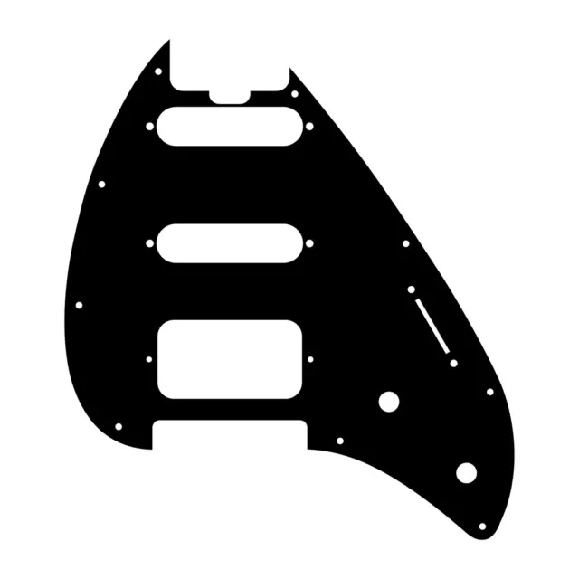 Cusotm Parts For Musicman Silhouette Special SSH Electric Guitar , Black Cusotm Parts For Musicman Silhouette Special SSH Electric Guitar , Black
