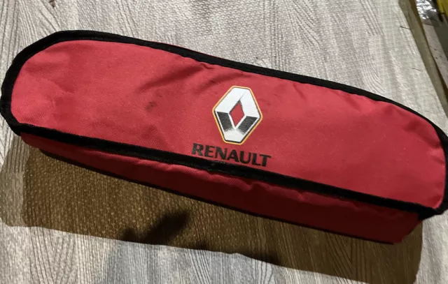Official Renault First Aid Emergency Medical Car Travel Kit & Warning Triangle
