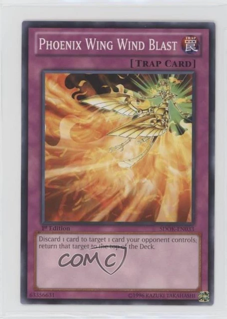2013 Yu-Gi-Oh! Onslaught of the Fire Kings Phoenix Wing Wind Blast 0ms5
