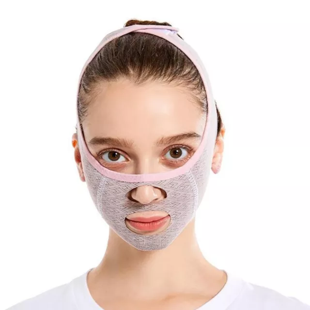 V FACE SLIMMING Belt Facial Cheek Bandage Firm Lifting Band Anti-Wrinkle  St=HY $9.93 - PicClick AU