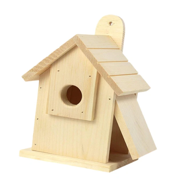 Kit De Maison D'oiseau En Bois Bricolage Peinture Pour Enfants Fête Art Et Artis Kit De Maison D'oiseau En Bois Bricolage Peinture Pour Enfants Fête Art Et Artis