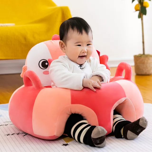 Cubierta de silla de asiento de aprendizaje para niños con forma de animal sofá peluche infantil Se ❤HA