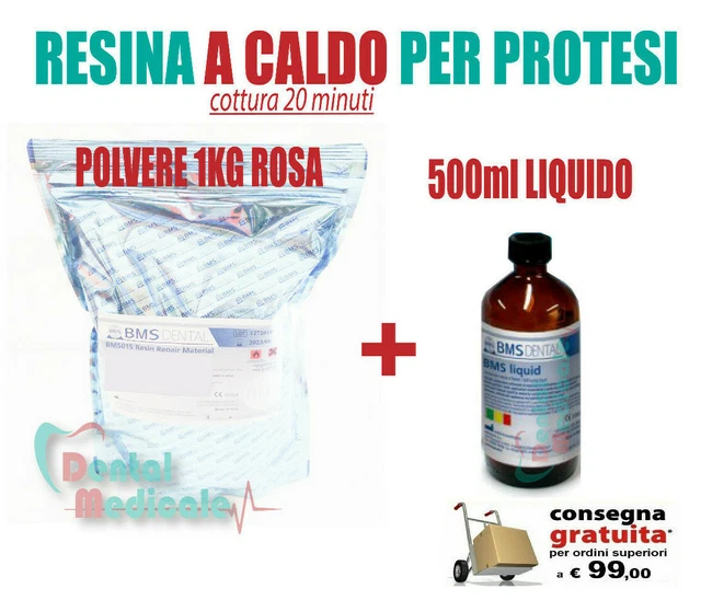Isolante Per Modelli In Gesso A Base Di Alginato Bms Bottiglia Di Vetro Da 500ml - Foto 3