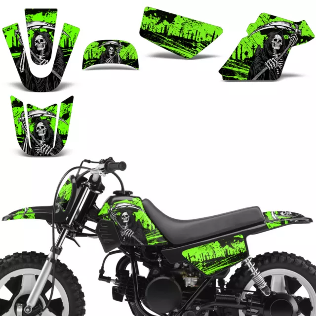 Décalque Graphisme Kit pour Yamaha Pw 50 Moto Tout-Terrain Motocross MX Déco