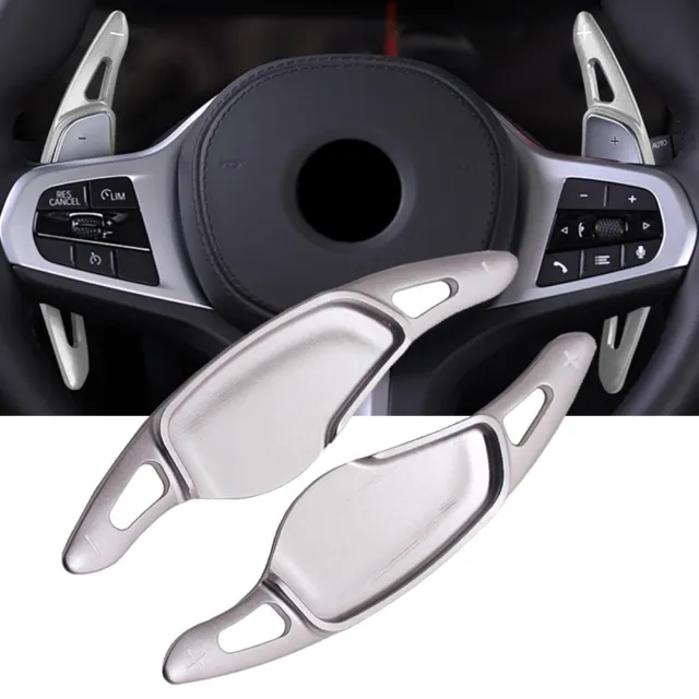 For 2 5 6 7 X3 X4 X5 X7 M5 Silver Steering Wheel Shift Paddle Shifter Extension