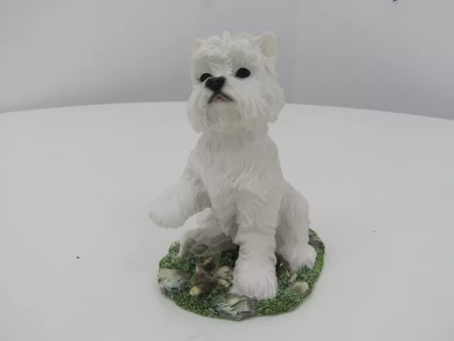 Leonardo Collection Westie West Highland Terrier Dog Ornament Figurine 2007 5.5"
