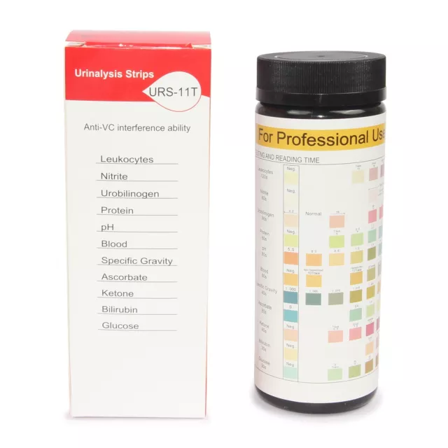 100 pcs test strips for CONTEC Mini urine analyzer BC401 machine