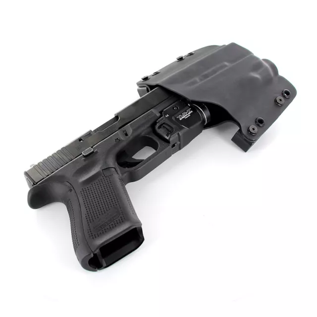 OWB Holster for Streamlight TLR-7 & TLR-7A - 50 Different Gun Models - BLACK