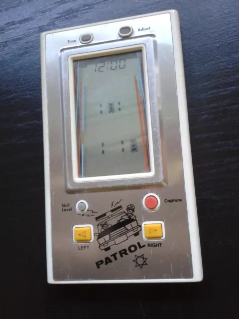 RARE PATROL TP201 années 1980 LCD Jeu électronique bronza japan Game&watch