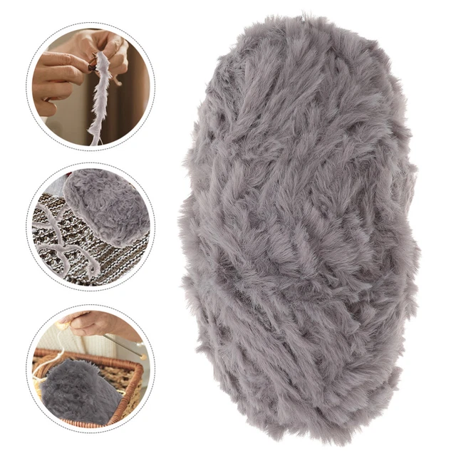 1 Roll of Hand-knitting Yarn Crafts Making Acrylic Yarn Skin-friendly Crochet 2