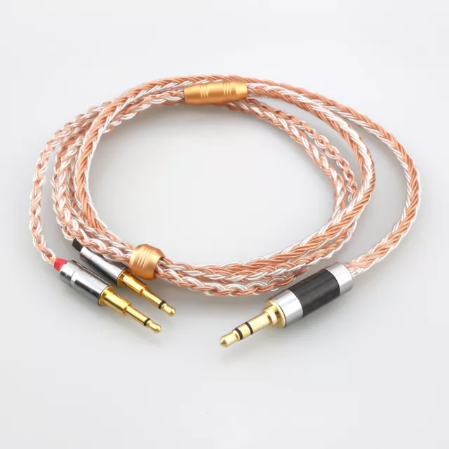 16 Cores Headphone Cable for 2x2.5mm HIFIMAN HE1000 HE400S HE560 Oppo PM-1 PM-2