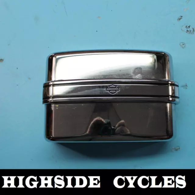 1209 06 Harley-Davidson Dyna Chrome Electrical Panel Cover Circuit Breakers