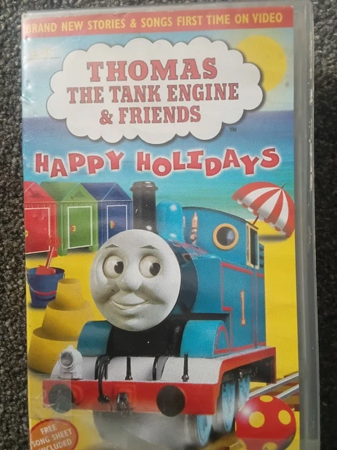 THOMAS THE TANK Engine And Friends - Happy Holidays VHS (1999) TESTED £ ...