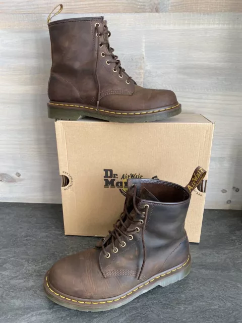 CHAUSSURES MONTANTES BOOTS DOC DR. MARTENS 1460 Crazy Horse
