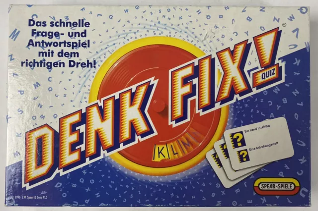 Spear Spiele - Denk Fix ! - Quizspiel - 40a9