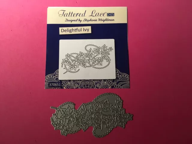 Tattered Lace Die TLD 1195 Delightful Ivy sent Tracked Aust Post