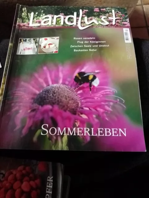 10 Zeitschriften LANDLUST, versch. Ausgaben 2