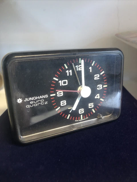 Sveglia JUNGHANS euro Quartz Orologio Sveglia Vintage