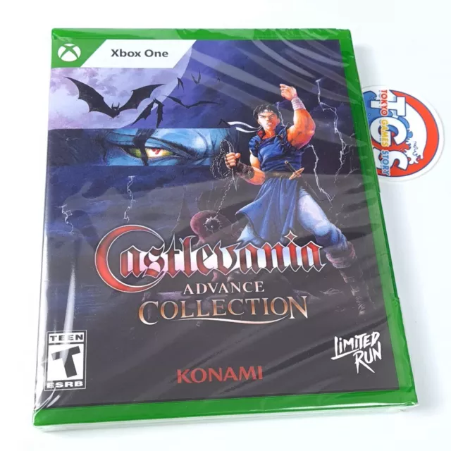 Castlevania Advance Collection Xbox One Limited Run Games (Dracula X Cover) New