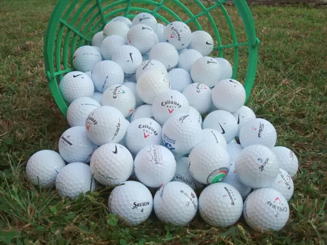 Pearl/Aaa/Aa Mix 50 Palline Da Golf Palle Golf Usate Marche Miste Come Nuove