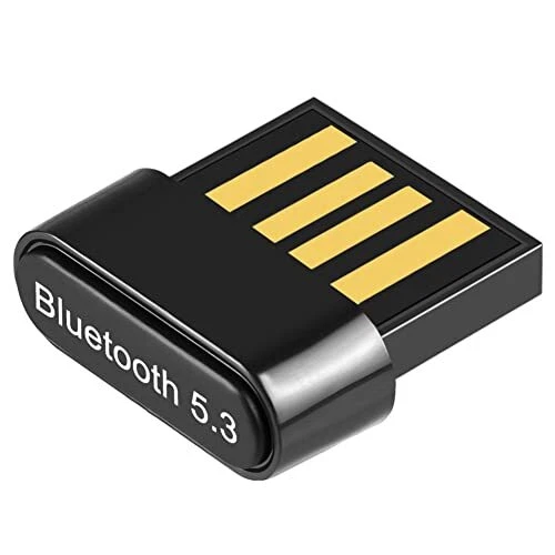 Adaptateur Bluetooth PC, USB Bluetooth 5.3 Dongle EDR Clé Bluetooth pour PC, Ord