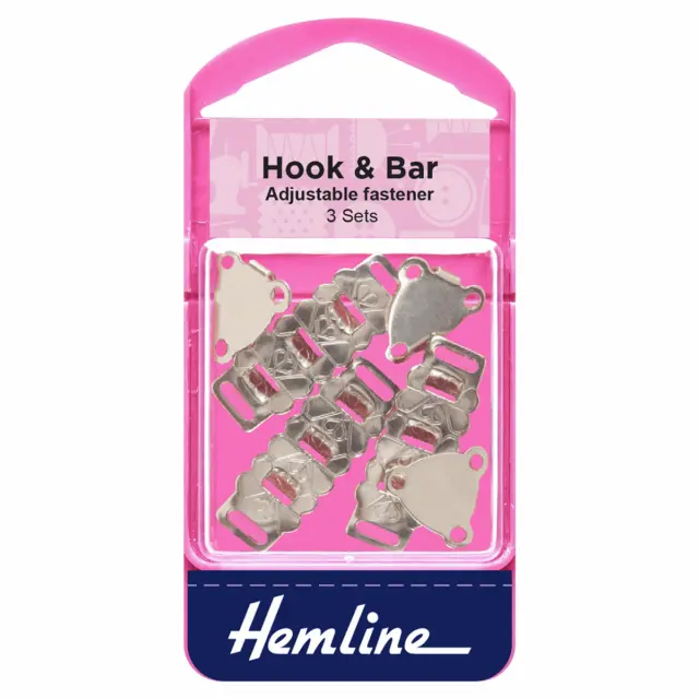 Hook and Bar Set Nickel Plated and Adjustable