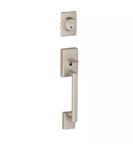 Schlage F58CEN619 Century Single Cylinder Exterior Entrance Handleset