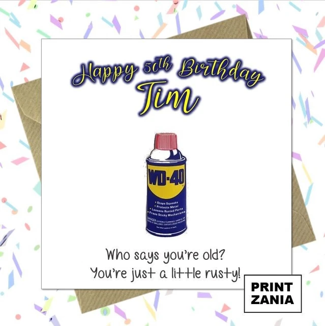 Personalised 50 Poem 50th Birthday cards Funny 50 Card