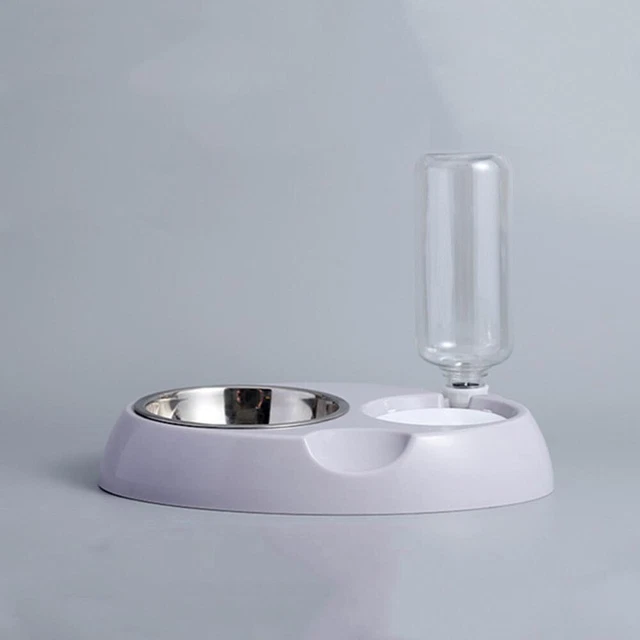 Dispensador de agua de acero inoxidable para mascotas autoalimentador para mascotas perro gato